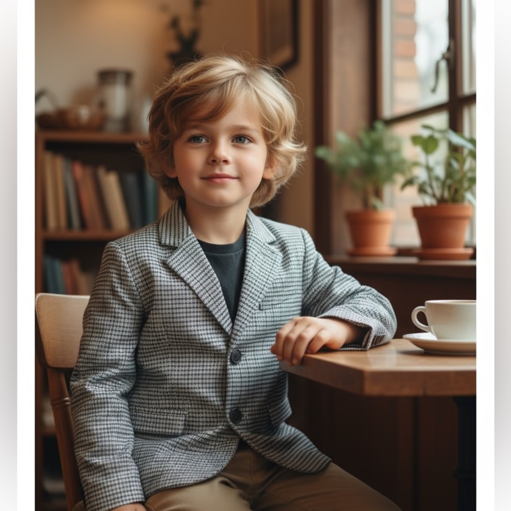 Cat & Jack Houndstooth Jacket